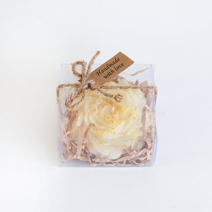 Gold Rose Candle