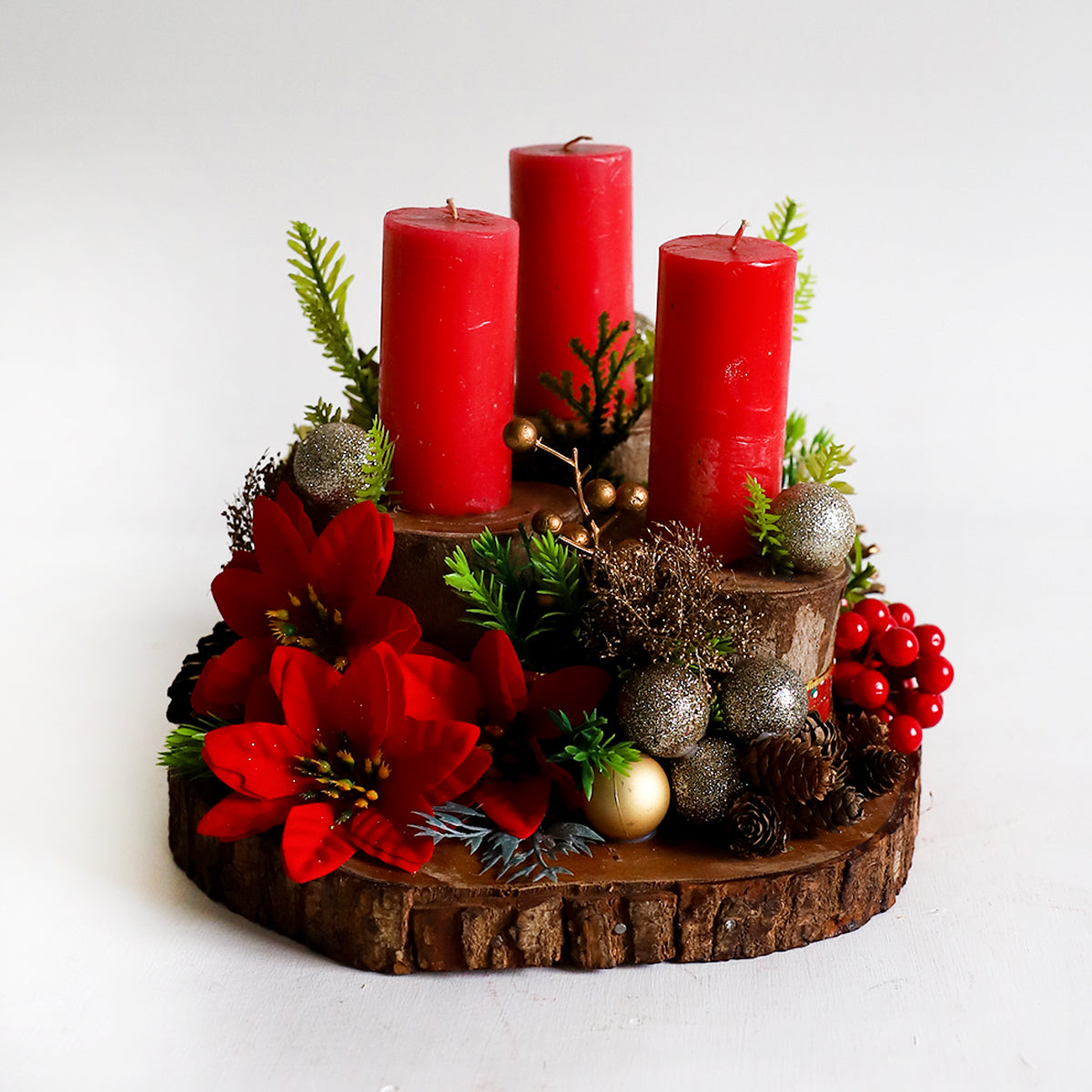 Cranberry Cheer Centre Piece