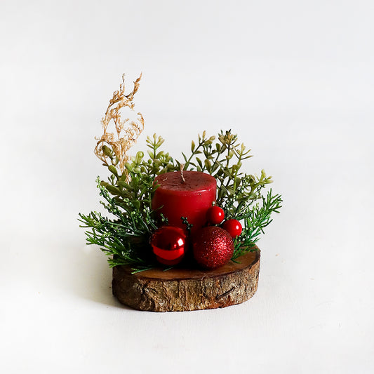 Festive Frost Glow Centre Piece