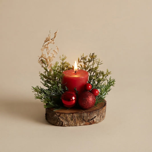Festive Frost Glow Centre Piece