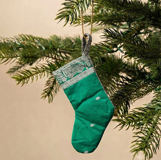 Carol Cheer Christmas Stocking Ornament