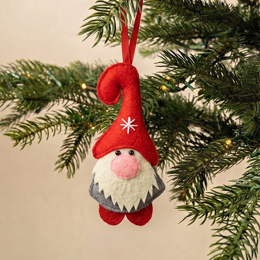 Red Gnome Ornament