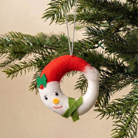 Santas Wreath Ornament