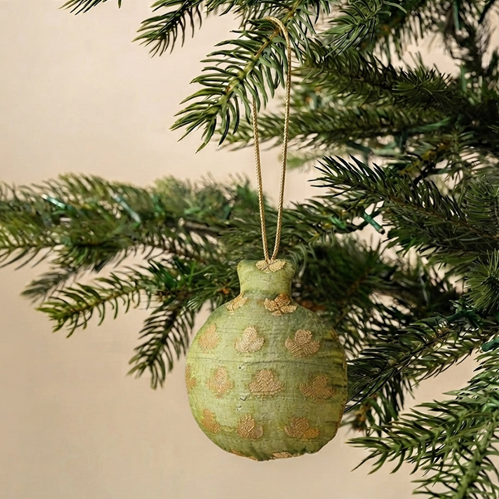 Olive Bauble Ornament