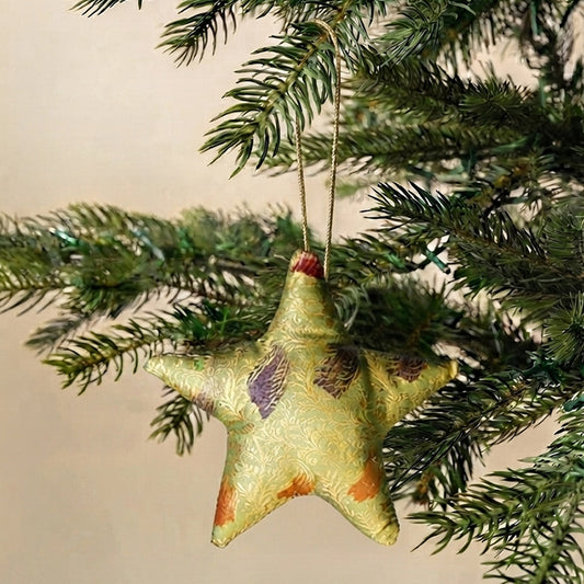 Lime Star Ornament