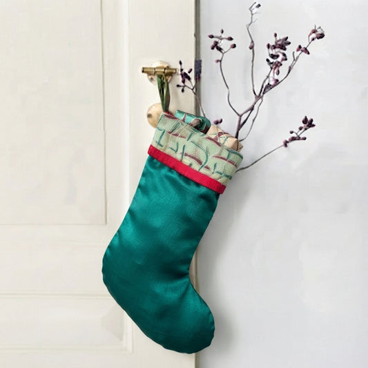 Evergreen Christmas Stocking