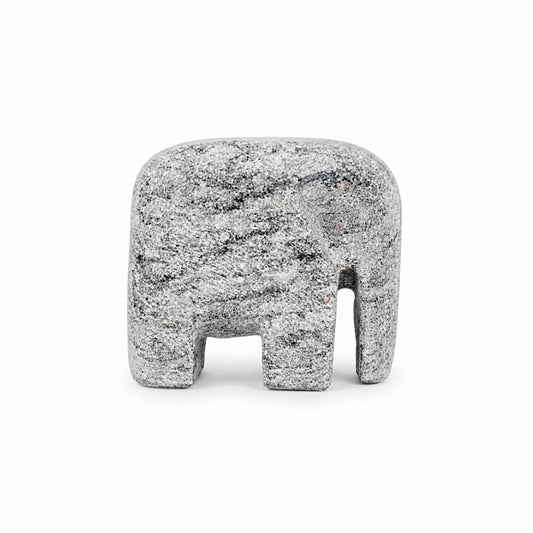 Granite Stone Elephant - S