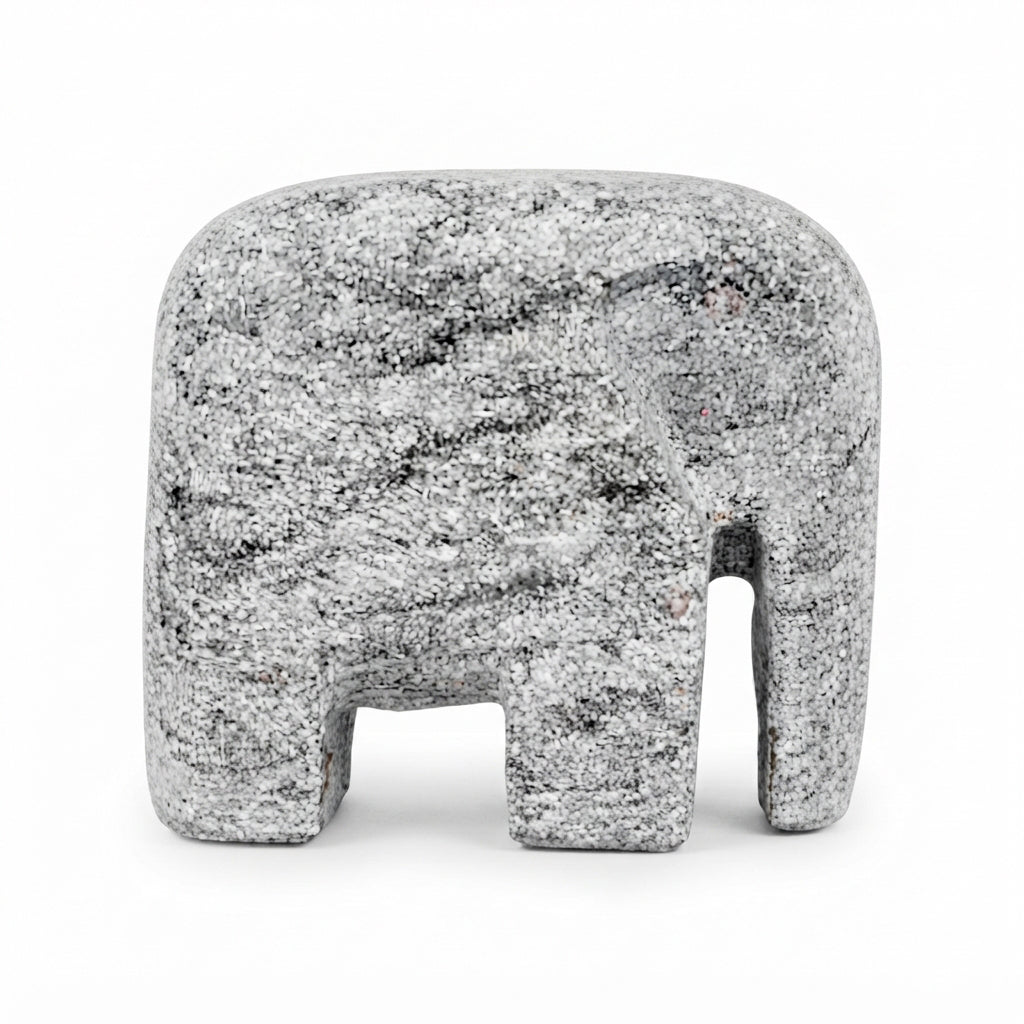 Granite Stone Elephant - L