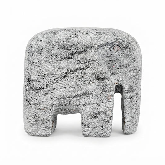 Granite Stone Elephant - L