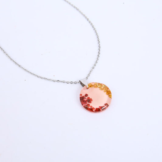 Pink Sakura Circular Chain