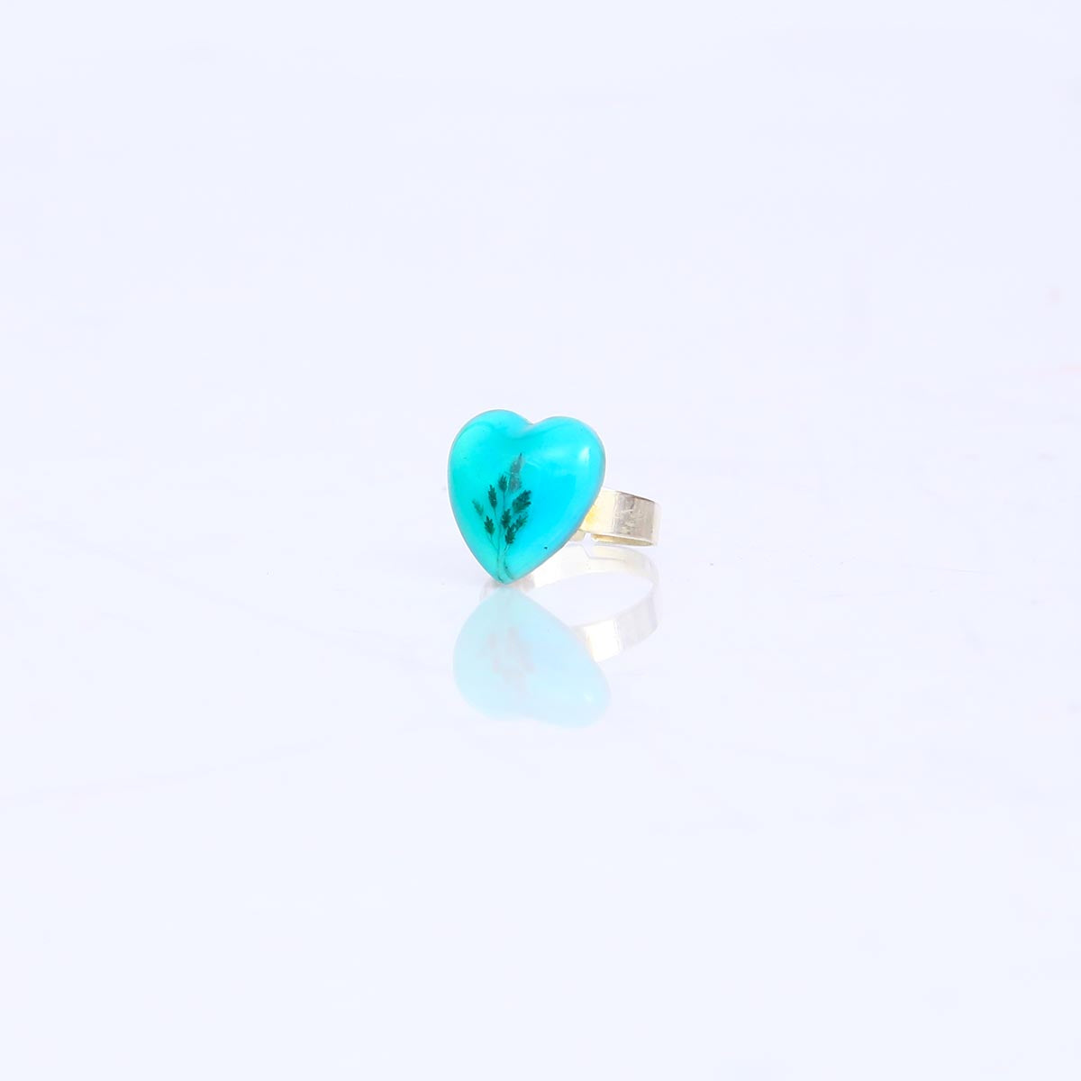 Blue Heart Ring