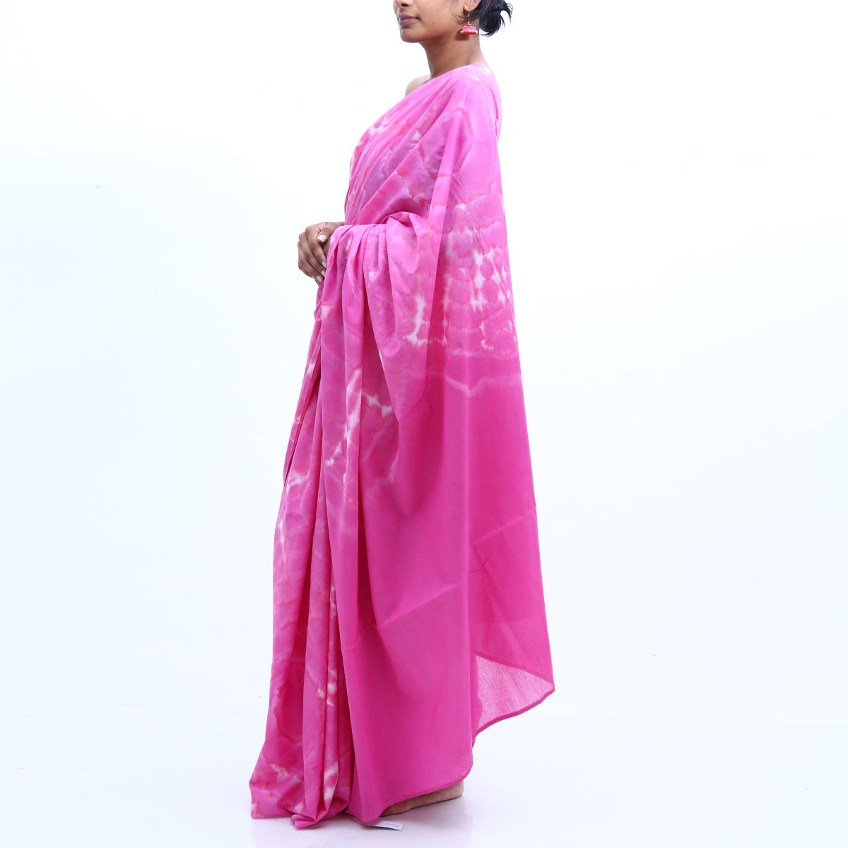 Candy Floss Tie Dye Saree