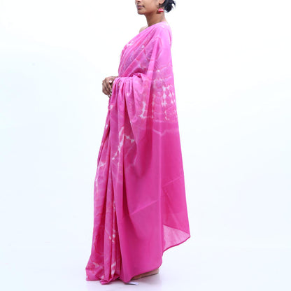 Candy Floss Tie Dye Saree
