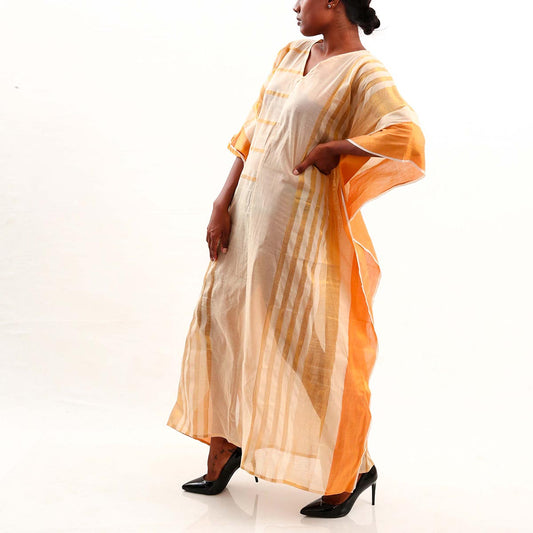 Sunrise Block Printed Kaftan