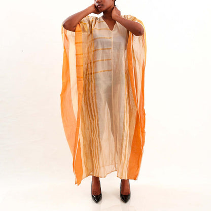 Sunrise Block Printed Kaftan