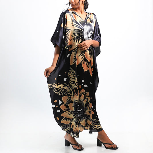 Grandeur Silk Batik Kaftan