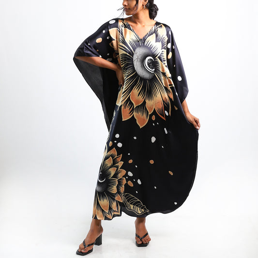 Grandeur Silk Batik Kaftan