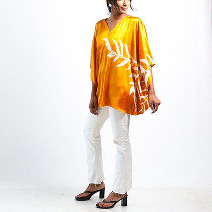 Vibrant Verve Batik Top