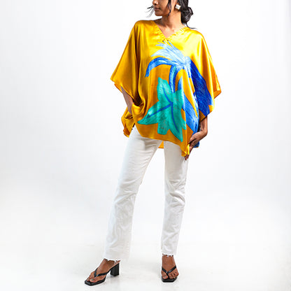 Sunset Serenade Batik Top