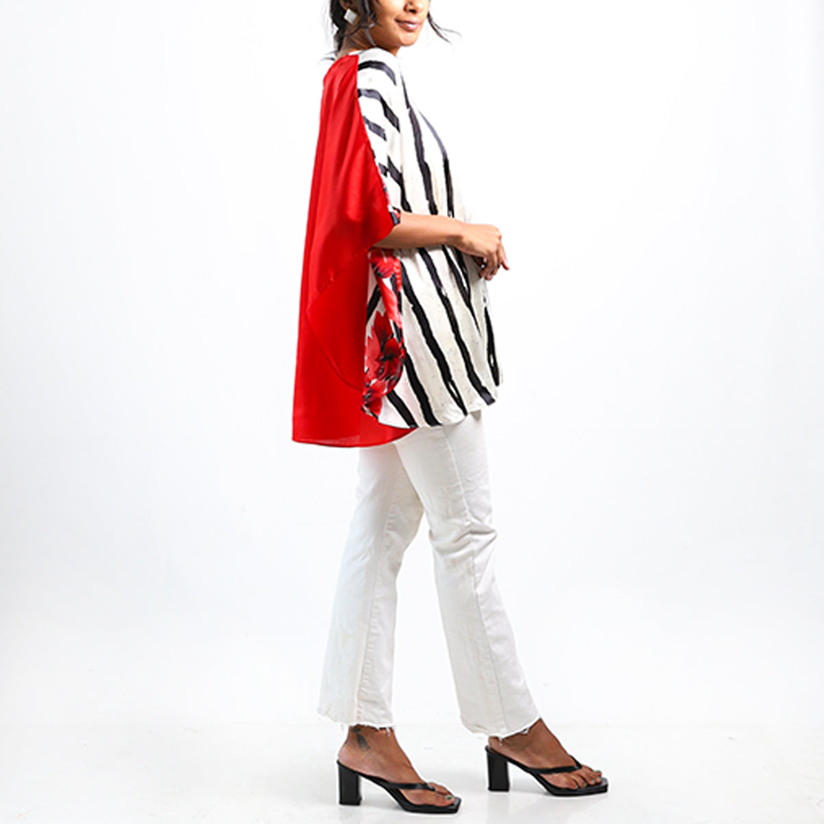 Radiant Rose Batik Top