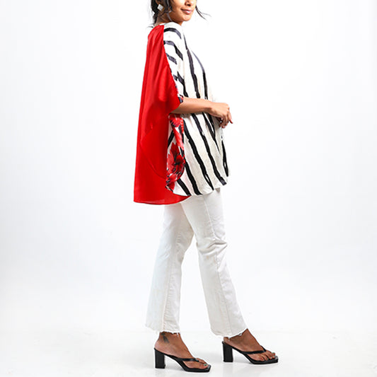 Radiant Rose Batik Top