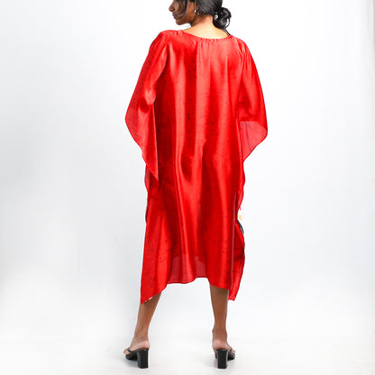 Sanctuary Silk Batik Kaftan