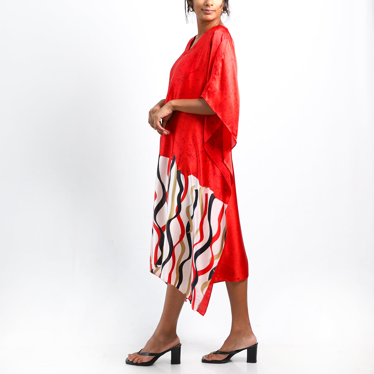 Sanctuary Silk Batik Kaftan