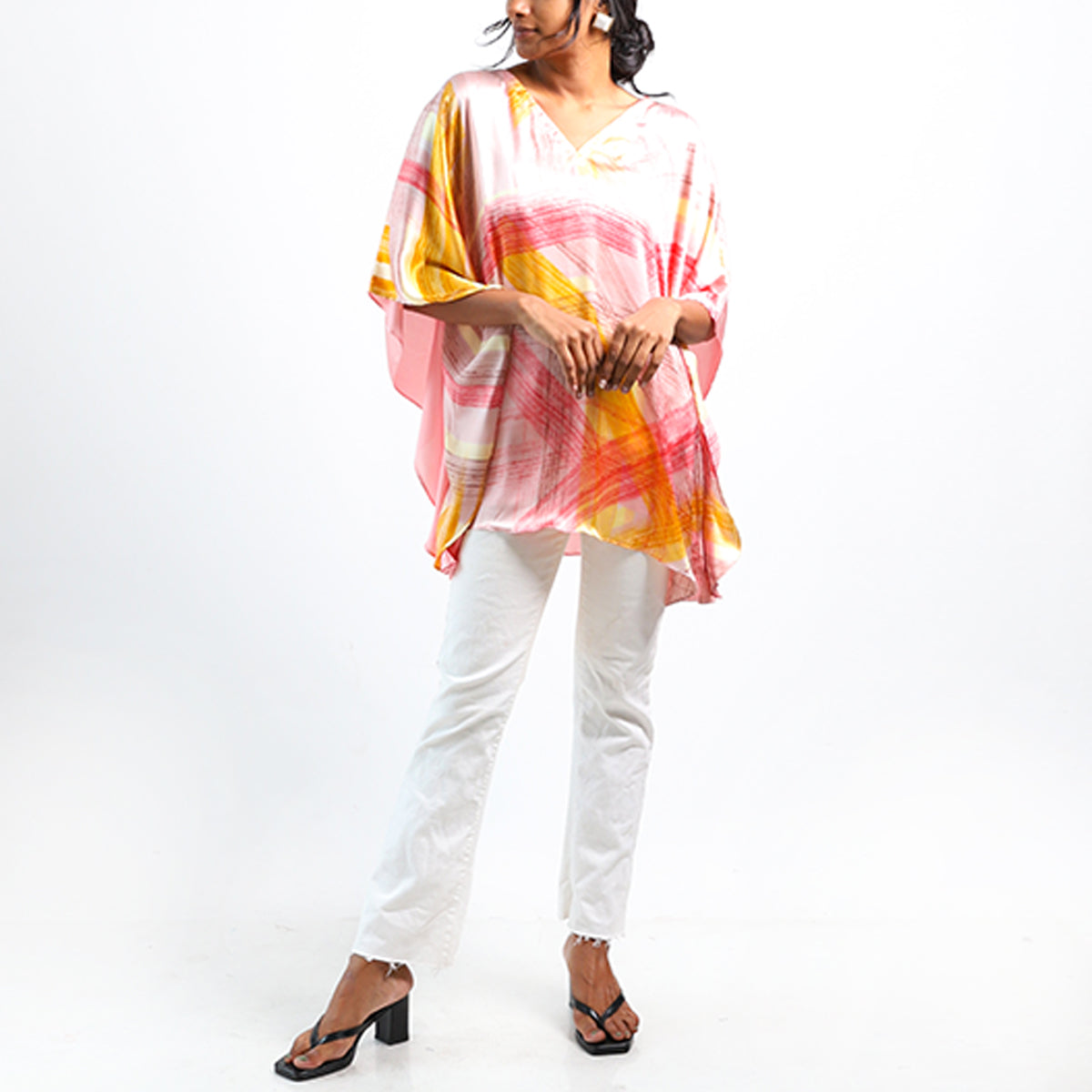 Celestial Silk Batik Top