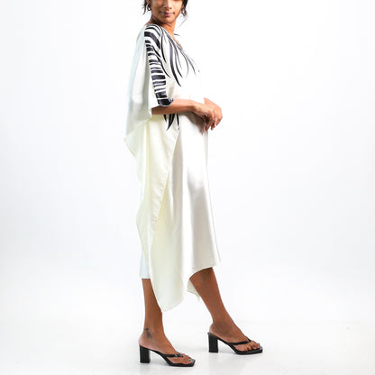 Zenith Silk Batik Kaftan