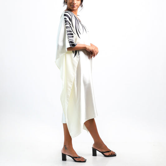 Zenith Silk Batik Kaftan