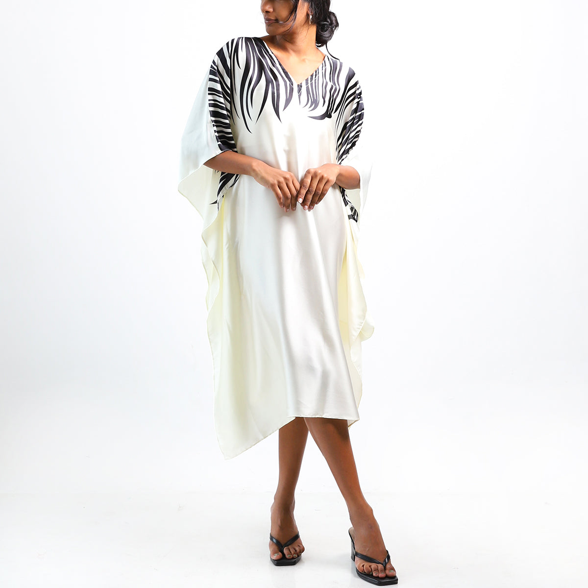 Zenith Silk Batik Kaftan