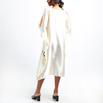 Blossom Silk Batik Kaftan
