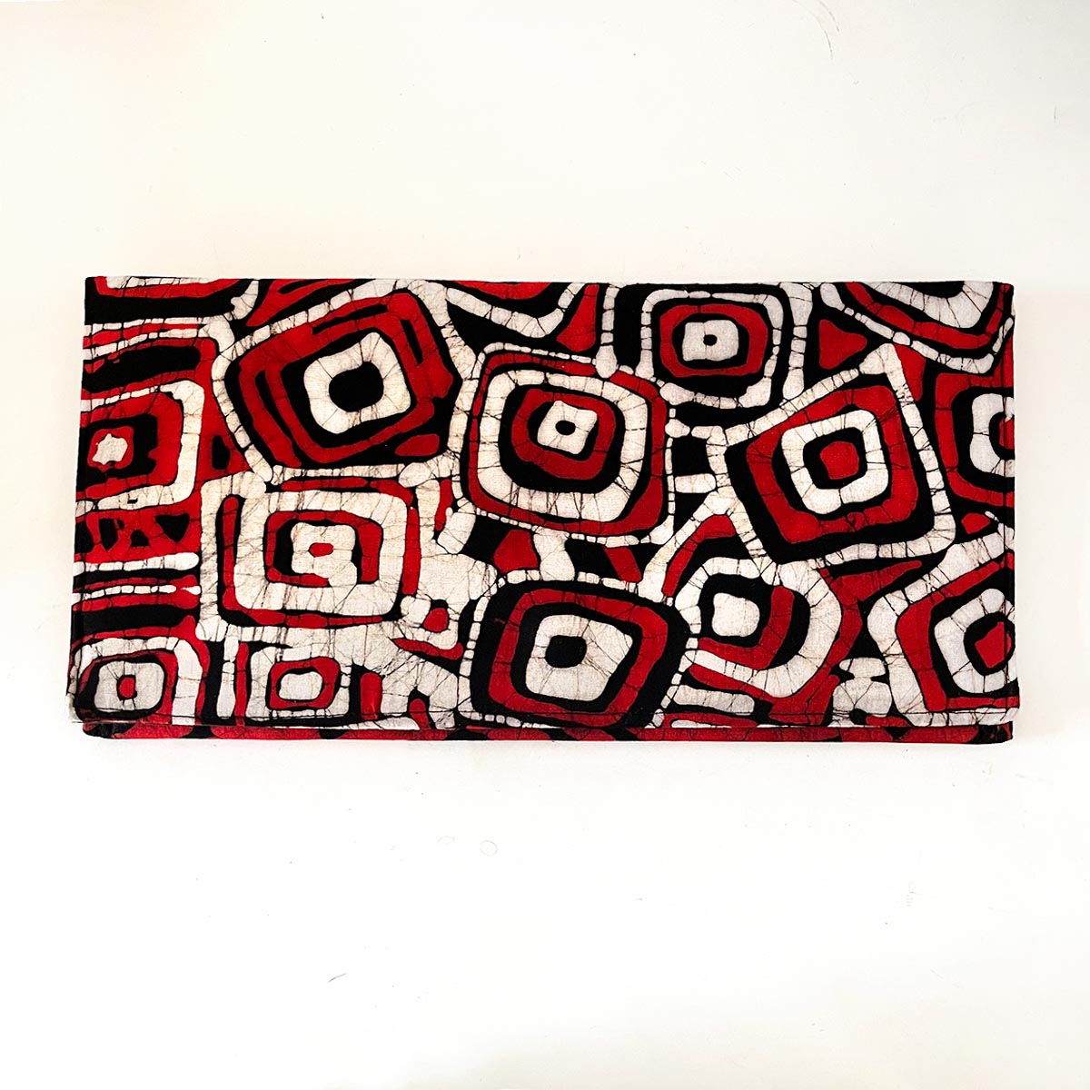 Toffee Batik Clutch