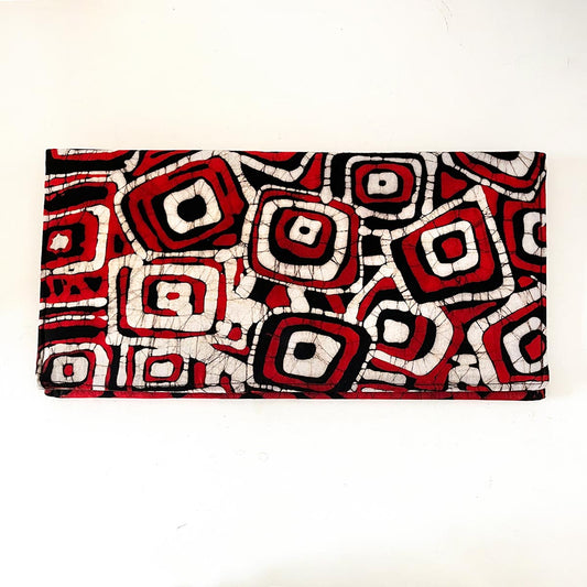 Toffee Batik Clutch