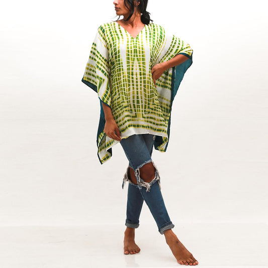 Shiribi Green Batik Top