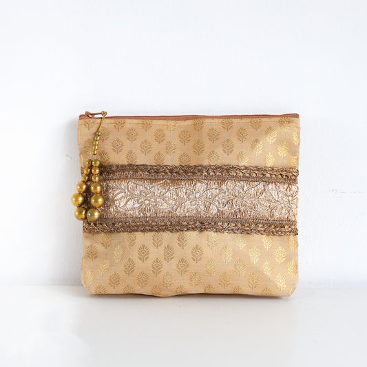 Dull Gold Pouch