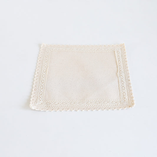 Pearl Beeralu Lace Coaster