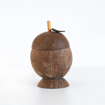 Coconut Shell Salt Holder