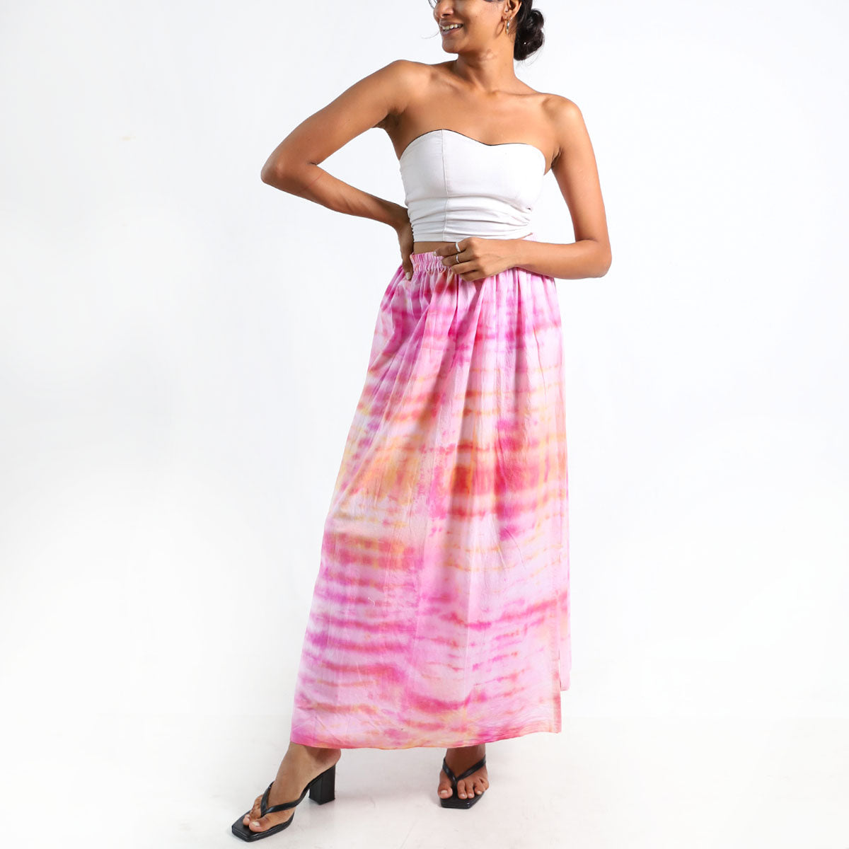 Sunset Vibes Tie-Dye Skirt