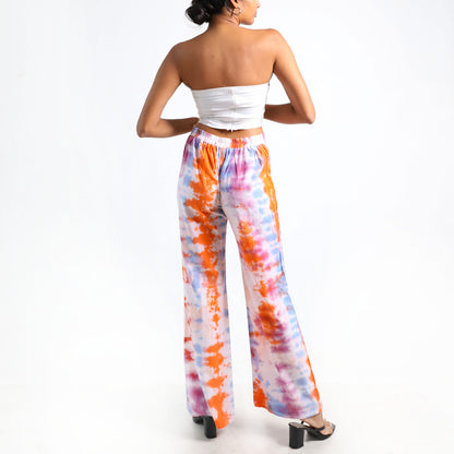 Tropical Hues Tie-Dye Pants