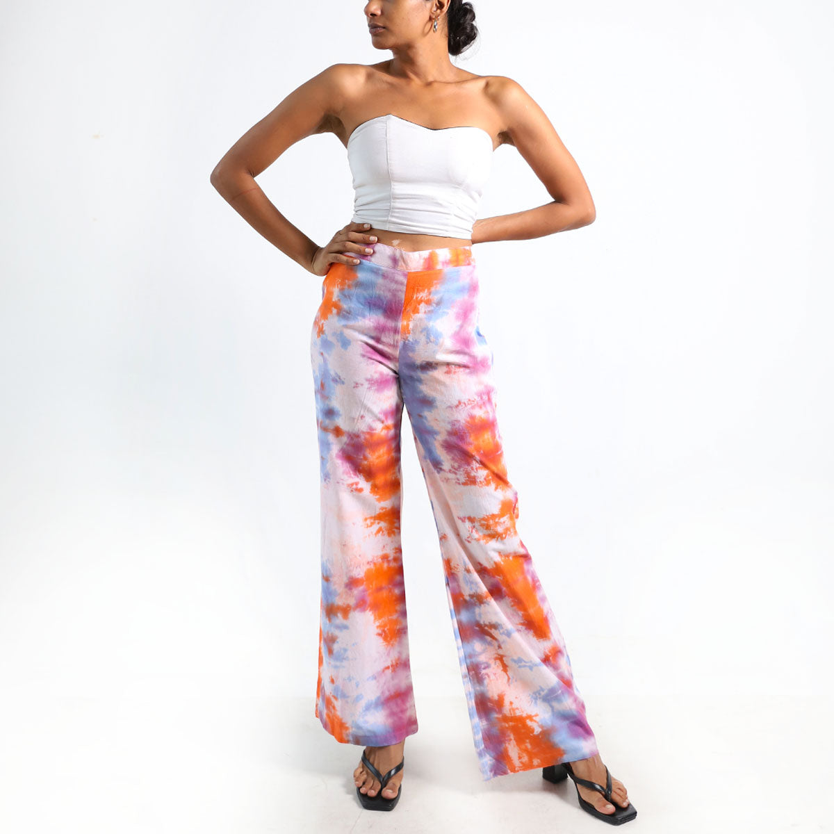 Tropical Hues Tie-Dye Pants