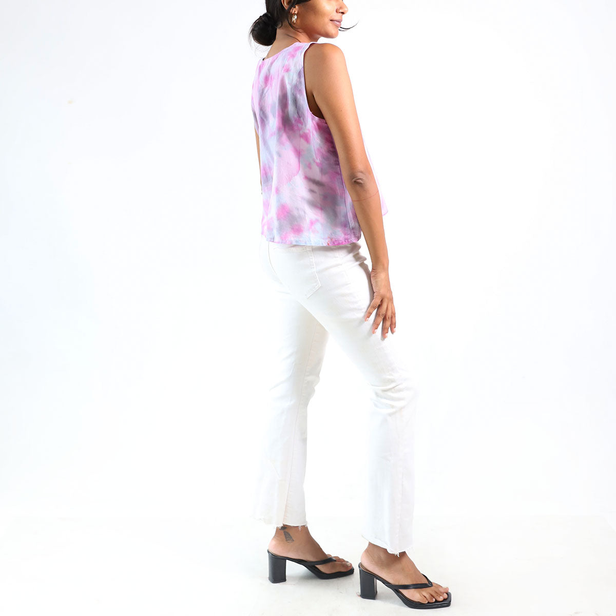 Blush Glow Tie-Dye Top