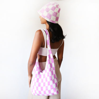 Lilac Breeze Crochet Hat