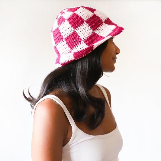 Plum Patch Crochet Hat