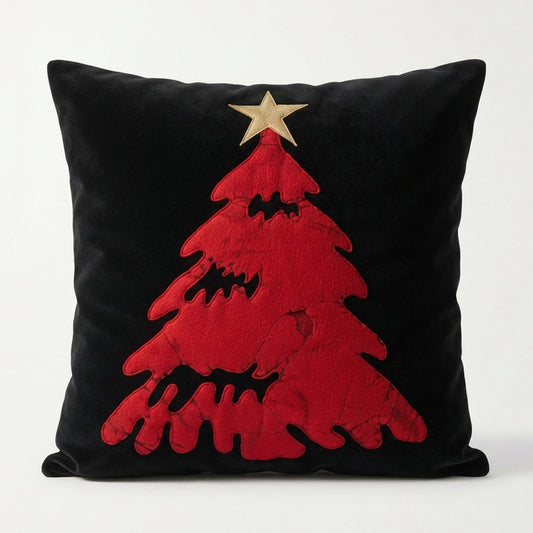X Mas Tree Cushion Cover