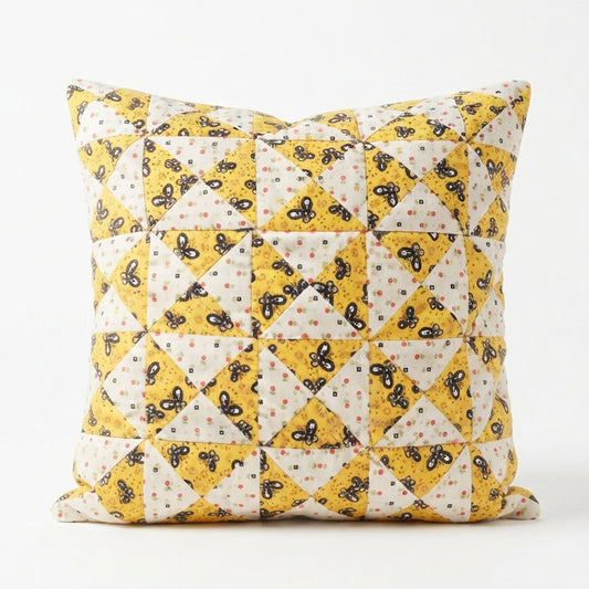 Sunshine Patchwork Cushion Cover