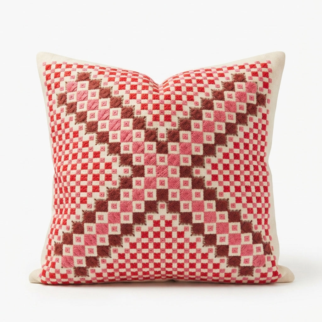 Vermillion Cushion Cover