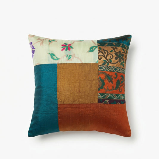 Sunset Patchwork Cushion Cover