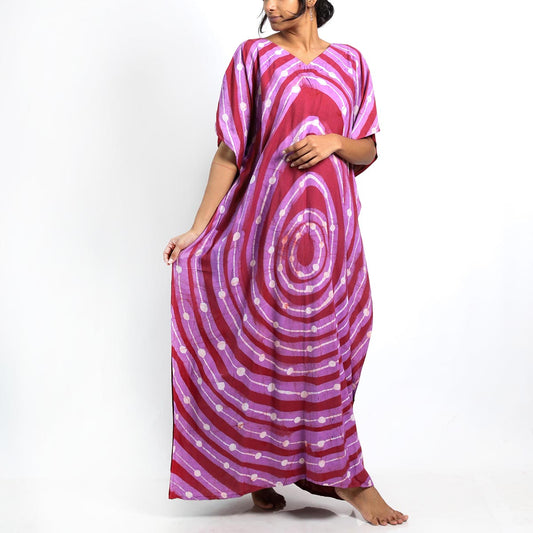 Kaliedoscope Batik Kaftan