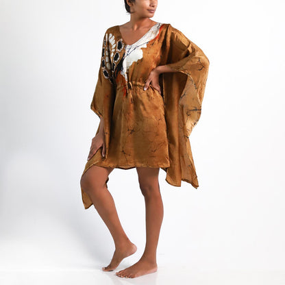 Blossom Silk Kaftan